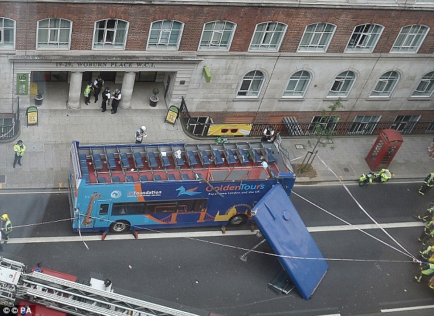 Several people, including a newlywed bride on her honeymoon, were taken to hospital following the incident