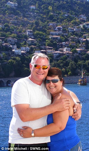 Philip and Janice Stephens on their cruise