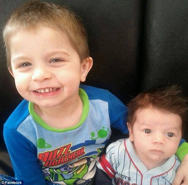 Nicolas pictured here with his brother Brody is looking forward to enjoying the vacation of his dreams once he finishes his round of chemotherapy