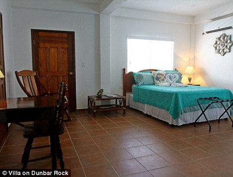 Along with many reception rooms, the Villa on Dunbar Rock also comes with a dive centre stocked with new rental equipment and three dive boats