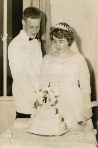 Judy and Steve Nichols of Vineyard Haven were married 57 years ago at Grace Episcopal Church.