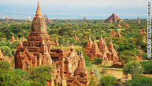 Bagan, Myanmar will be a popular destination for river cruises in 2015. 