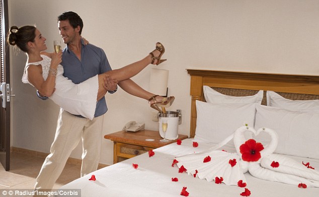 Hotels will often offer newlyweds a room upgrade if they know they are on their honeymoon