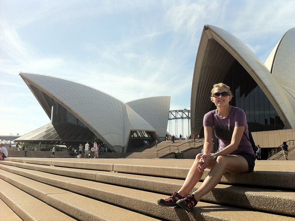 After the magical unfamiliarity of Central America, Australia was full of recognisable icons for the couple. They saw the sunrise at Uluru, took surf lessons in Byron Bay and watched New Year fireworks at Sydney Harbour Bridge