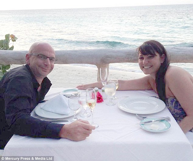 Calm before the storm: HGV driver Wesley Dyson and his wife Heather enjoying two-week holiday in Cuba before being ordered to pay £4000