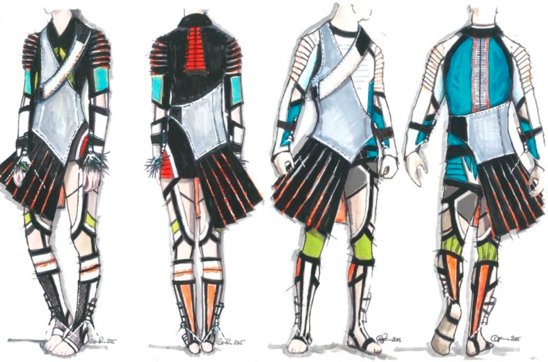 harmony of the seas costumes