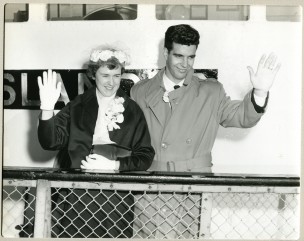 Norma and Edson Rodgers met while he marched in the Edgartown Fourth of July parade, married at the Whaling Church in December of 1956, then left on the Islander for their honeymoon in Pensacola, Florida.