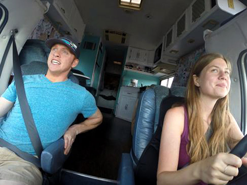 Meet the Newlyweds on a Mission to Travel to All 50 States in an RV  and Working Hourly Jobs Along the Way| Couples, Real People Stories