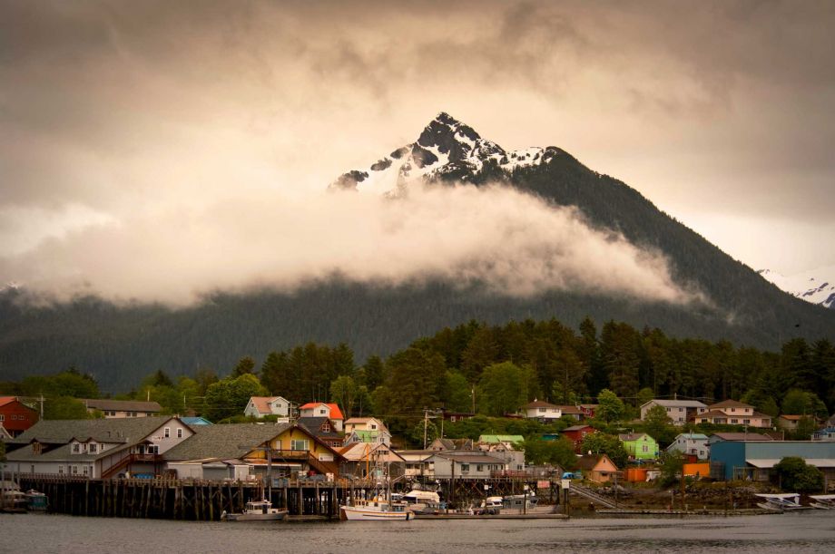 A floating moose hunters cabin on the Stikine River is among the sights in remote areas accessed by smaller cruise ships. Photo: John Flinn / Special To The Chronicle / ONLINE_YES