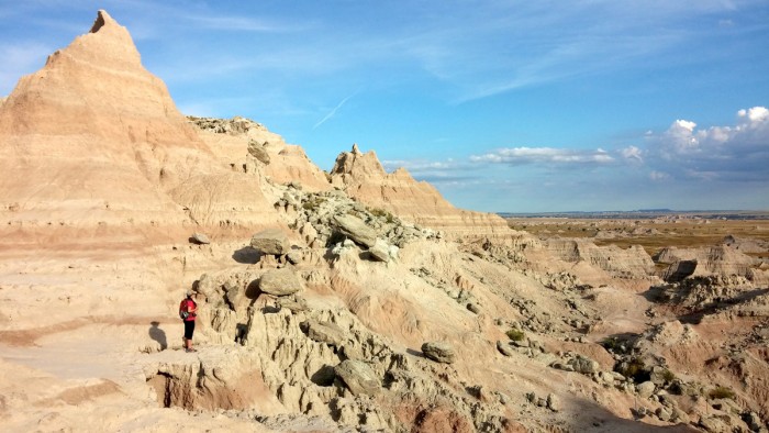 badlands hike