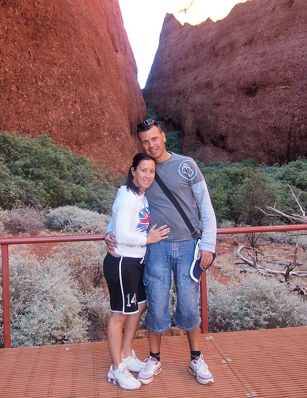 The photos Mr Pussell found document Mr and Mrs Benetti's entire trip around Australia, like this shot from Kata Tjuta in the Northern Territory