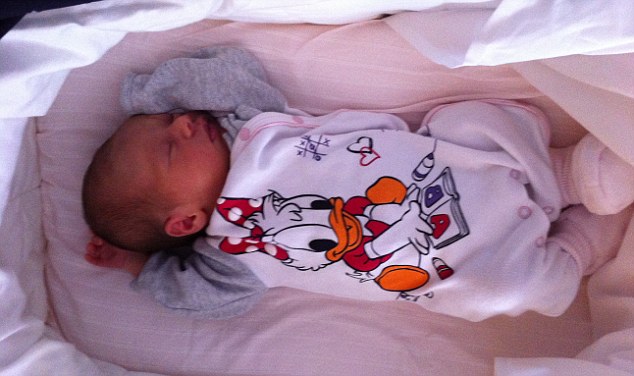 Mrs Benetti gave birth to her first child, daughter Arianna, on April 14 this year and exactly one month later she got the news that her missing photos were found