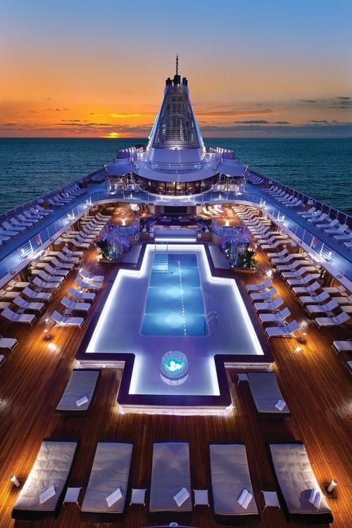 oceania cruise pool