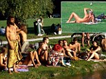 Nudists in Munich