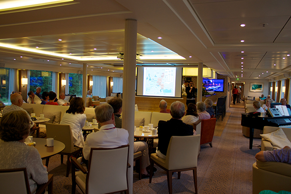 river cruise educational lecture