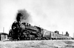 Frisco's Will Rogers train