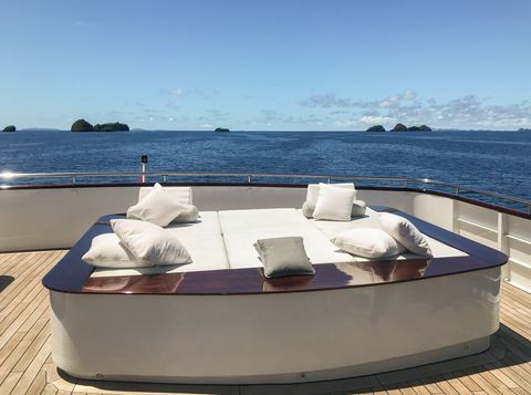 cruising in raja ampat, indonesia snorkeling, diving, adventure travel aqua expeditions