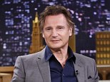 TV campaign: Liam Neeson, pictured on The Tonight Show, provides the voiceover for the Northern Ireland ad