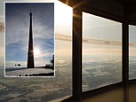 (PICTURED: THE VIEW FROM EMLEY TOWER IN WEST YORKSHIRE) This is the view from the tallest free-standing structure in the UK. Emley Moor Transmitting Station, near Kirklees, West Yorks, stands at 1,084ft (330.4m) - a full 66 foot taller than the iconic Shard skyscraper in the centre of London. In fact the concrete structure is a full 180 metres taller than the capital's Gherkin, more than 95 foot bigger than the Eiffel Tower and SIX TIMES taller than Nelson's Column.  The TV mast, known officially as The Arqiva Tower, can be seen for miles around and features a control room at an 892 feet with a stunning view across the Pennines. It is so high that the lift takes EIGHT MINUTES to make it from the bottom to the top. The skyscraping building is Grade II listed and can boost signals to reach Greater Manchester 40 miles away and up to Scarborough on the east coast. More than 1.5million viewers count on the mast to beam hundreds of channels of digital television over to them.  SEE MERCURY