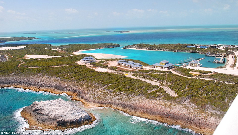 Situated in the heart of the Exuma Chain, in the Southern Bahamas, the breath-taking 70,000 sq ft stretch of land is in a prime location for billionaires looking for a private resort to call home