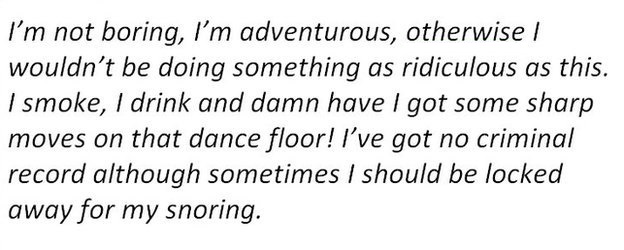 Text from John Whitbread's eBay listing