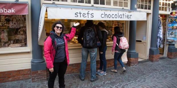 Stef meets Stefs. Photo / Stephanie Allison