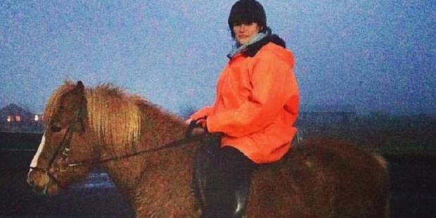 Riding a horse in Iceland's incredible landscape was another highlight. Photo / Stef Allison