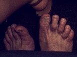 Camille was on a Darwin/Adelaide flight when she was shocked to be woken by a pair of dirty feet sticking under her seat from the passenger behind.