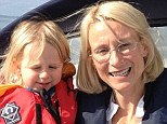 Setting sail: Kim Brown considered turning back from the three-year family adventure after her daughter Sienna turned into a 'hell child'