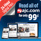 Try us: Get full access to MyAJC and Today's Paper online for 99 cents