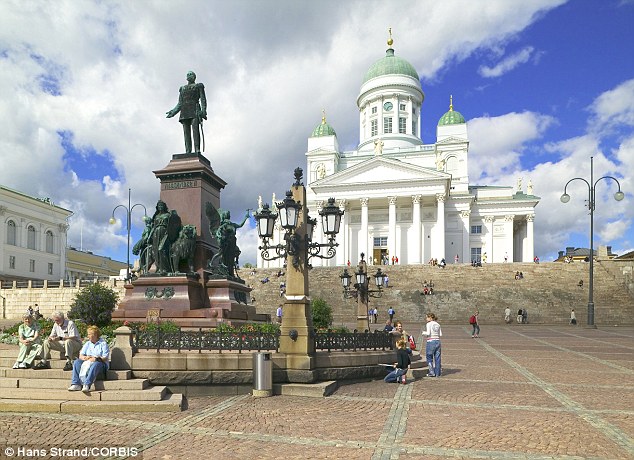 Antidote to ostentation: Helsinki's Lutheran cathedral overlooks the city with Neo-Classical understatement