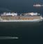 Anthem of the Seas sails into Southampton in April 2015