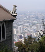 Santiago, Chile - View from San Cristobal