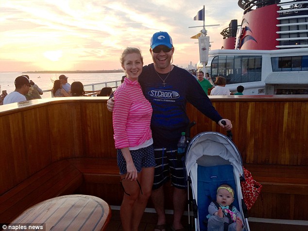 Jennifer Moak, her husband Dan and their four-month-old baby were told to leave the Disney cruise ship