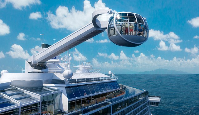 The North Star: The orb-like structure was based on the London Eye