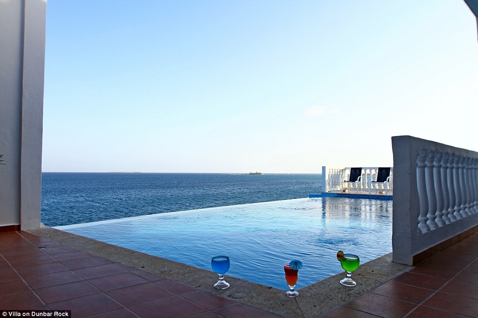 The infinity pool is undoubtedly a flourish that guests will appreciate - despite the proximity of the sea 