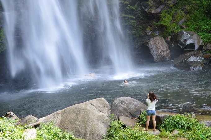 A heavenly waterfall in central Vietnam