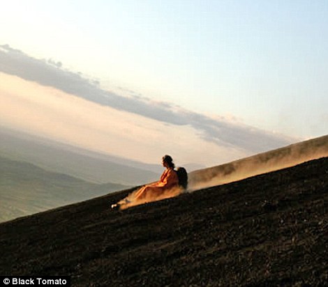 What better way to add some heat to your honeymoon than with a volcano surfing experience