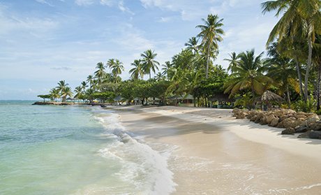 Pigeon Point beach, Tobago