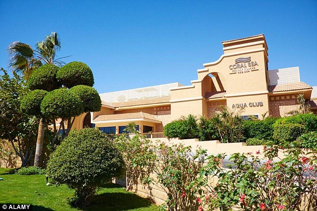 The Coral Sea Aqua Club in Sharm el-Sheikh, Egypt, is rated four-stars, but the Wilsons were less than impressed with their stay