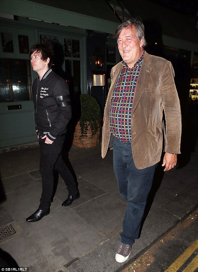 Elliot studied media at the University of Greenwich, while Fry went to Cambridge