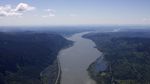 The Columbia River.